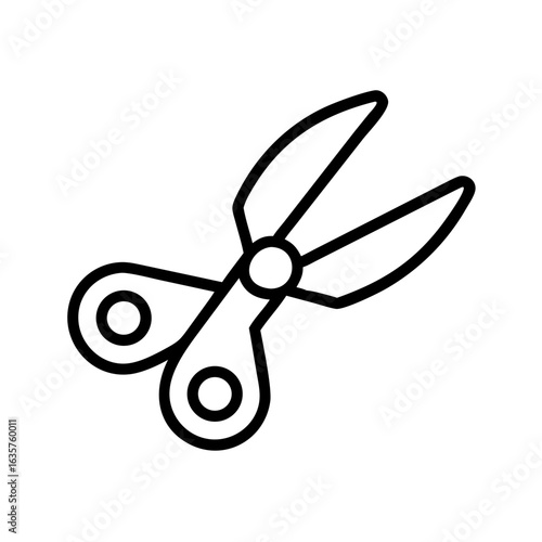 Scissors Icon for Creativity and Crafting Topics