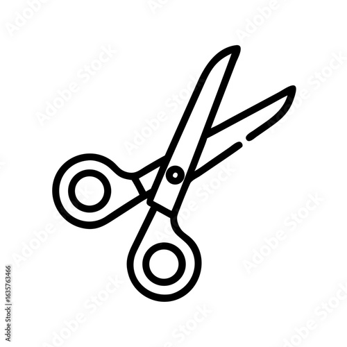 Scissors Icon for Creativity and Crafting Topics