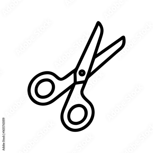 Scissors Icon for Creativity and Crafting Topics