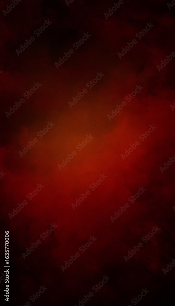 Fototapeta premium Inferno deep red and black gradient
