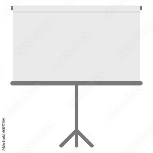 Projection Screen Illustration