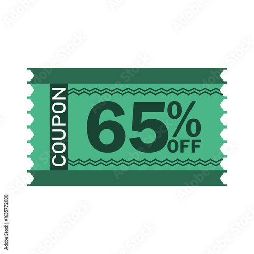 Green Coupon Offering 65% Discount