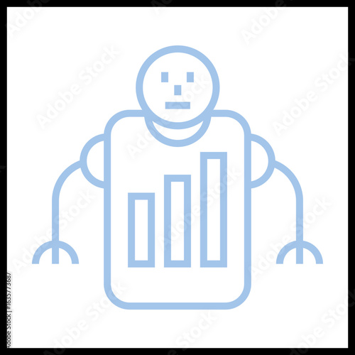 Crypto Trading Bot Icon Design