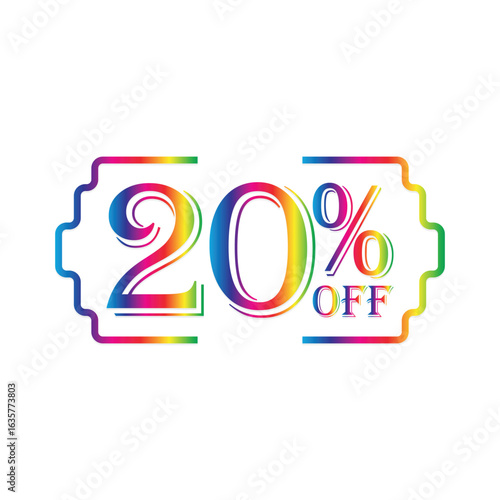 20% Off Rainbow Coupon Code Discount Promo Voucher Deal