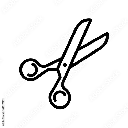 Scissors Icon for Creativity and Crafting Topics