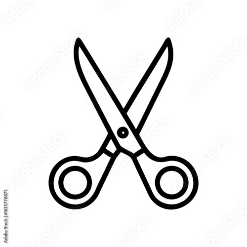 Scissors Icon for Creativity and Crafting Topics