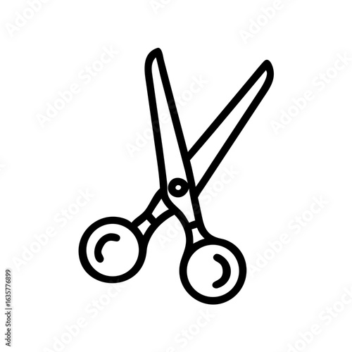 Scissors Icon for Creativity and Crafting Topics