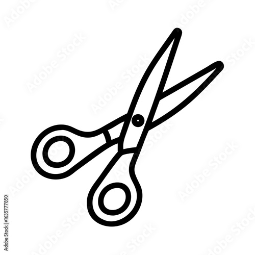 Scissors Icon for Creativity and Crafting Topics