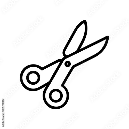 Scissors Icon for Creativity and Crafting Topics