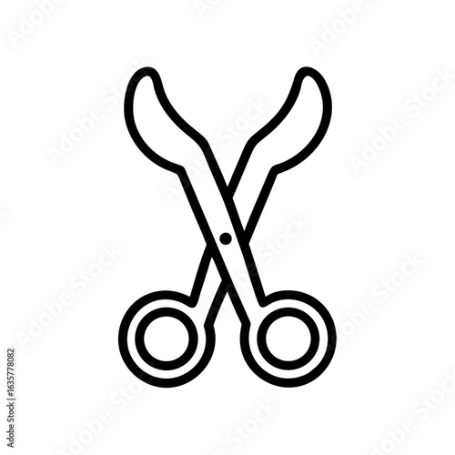 Scissors Icon for Creativity and Crafting Topics