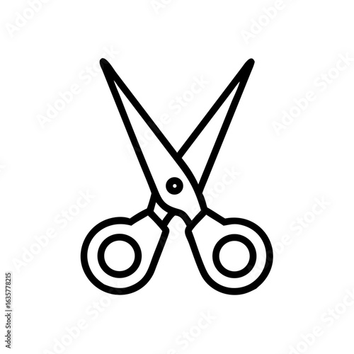 Scissors Icon for Creativity and Crafting Topics