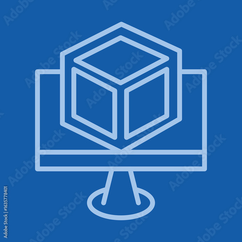 Digital Ledger Icon Design