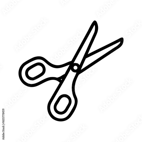 Scissors Icon for Creativity and Crafting Topics