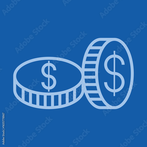 Coin Symbol Icon Design