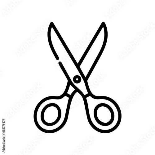 Scissors Icon for Creativity and Crafting Topics