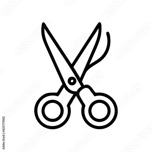 Scissors Icon for Creativity and Crafting Topics