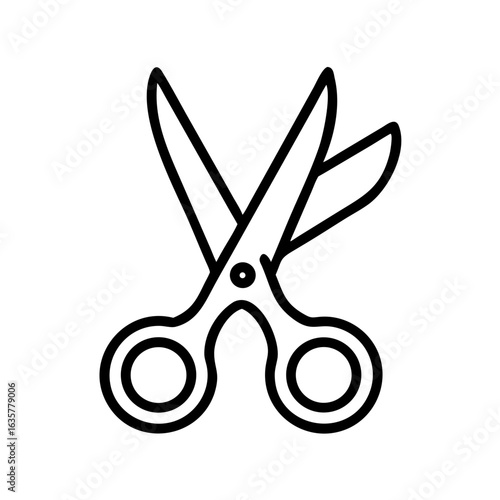 Scissors Icon for Creativity and Crafting Topics