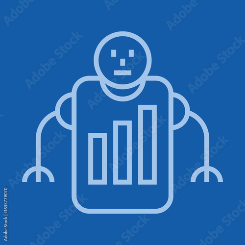 Crypto Trading Bot Icon Design