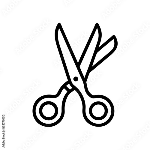 Scissors Icon for Creativity and Crafting Topics