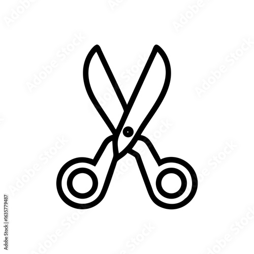 Scissors Icon for Creativity and Crafting Topics