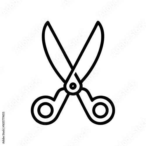 Scissors Icon for Creativity and Crafting Topics