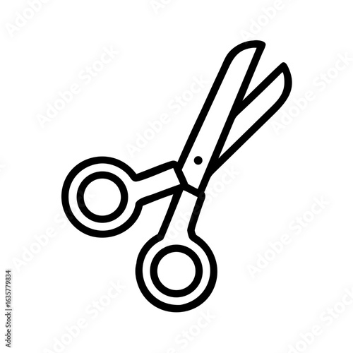 Scissors Icon for Creativity and Crafting Topics