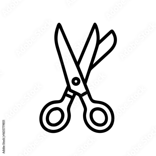 Scissors Icon for Creativity and Crafting Topics