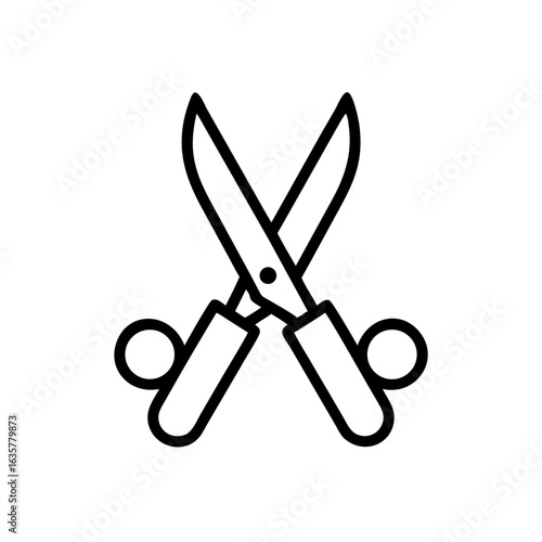 Scissors Icon for Creativity and Crafting Topics