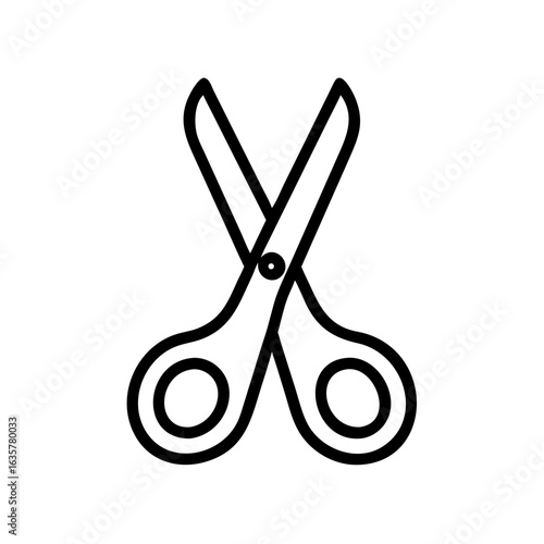 Scissors Icon for Creativity and Crafting Topics