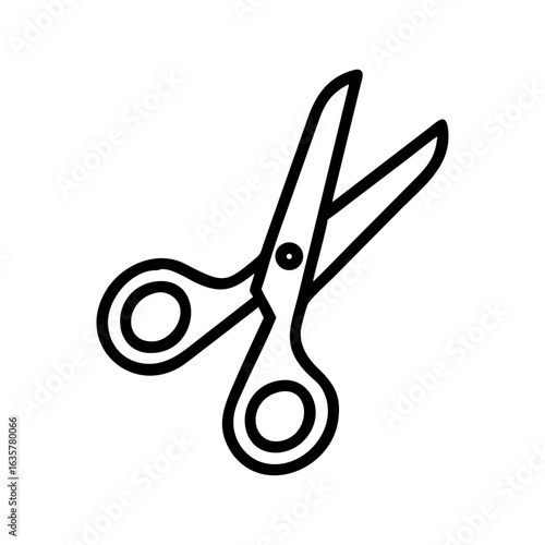 Scissors Icon for Creativity and Crafting Topics