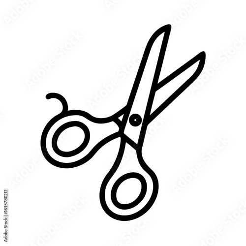 Scissors Icon for Creativity and Crafting Topics