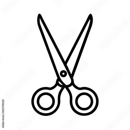 Scissors Icon for Creativity and Crafting Topics