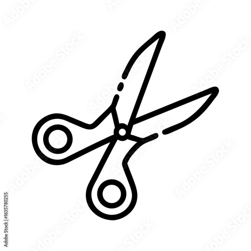 Scissors Icon for Creativity and Crafting Topics