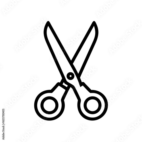 Scissors Icon for Creativity and Crafting Topics