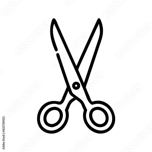 Scissors Icon for Creativity and Crafting Topics