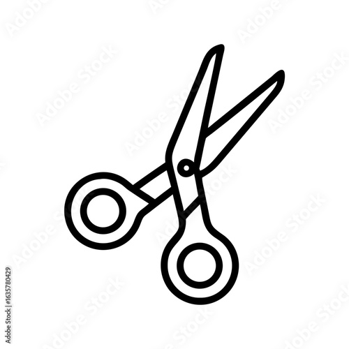 Scissors Icon for Creativity and Crafting Topics