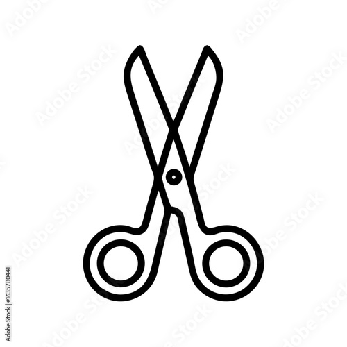 Scissors Icon for Creativity and Crafting Topics