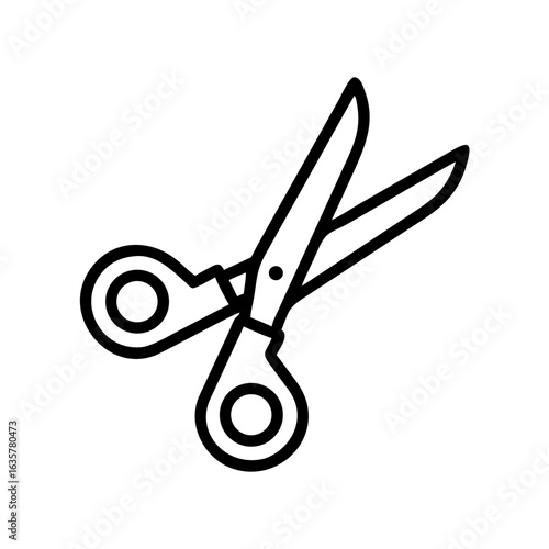Scissors Icon for Creativity and Crafting Topics