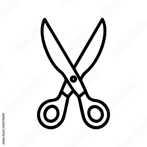 Scissors Icon for Creativity and Crafting Topics