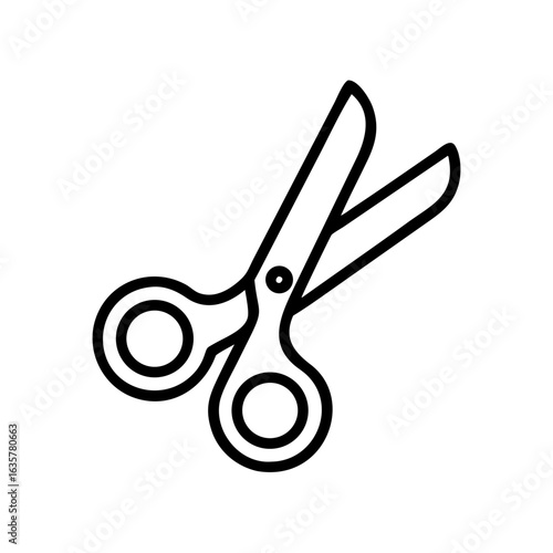 Scissors Icon for Creativity and Crafting Topics