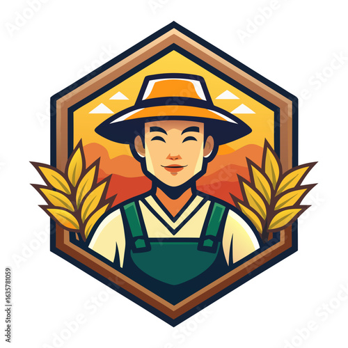 Logo per un prodotto a base di riso 02