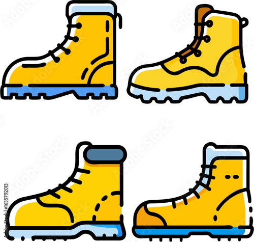 Hiking boot icon