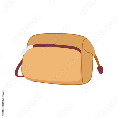 crystal travel organizer cartoon vector illustration