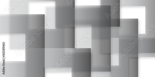 Abstract geometric technology background gradient color box line banner digital triangular element paper surface .	
