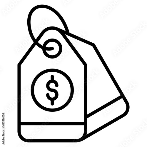 Price line icon