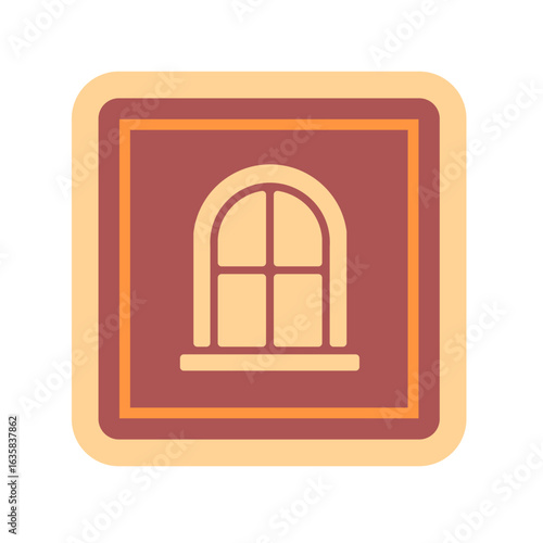 vector illustration of a window