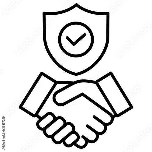 Trust Outline Icon