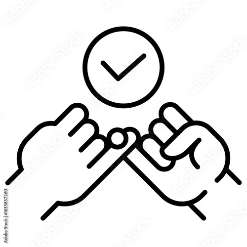 Promise Outline Icon