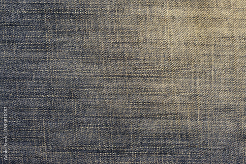 Washed Blue and Faded Denim Texture

