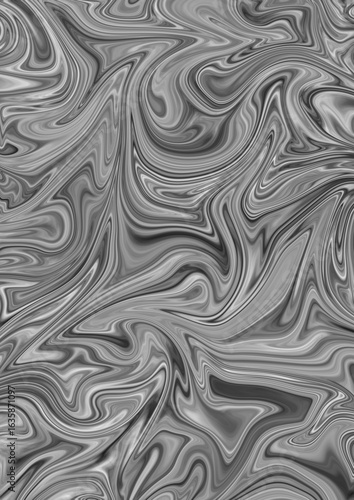 白と黒の金属のようなマーブル模様の背景画像